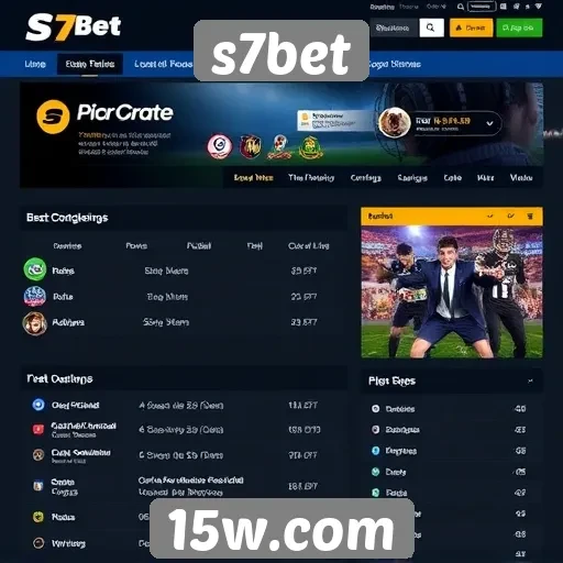 Avaliação das funcionalidades do site s7bet